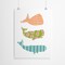 Whales by Lisa Nohren  Poster Art Print - Americanflat